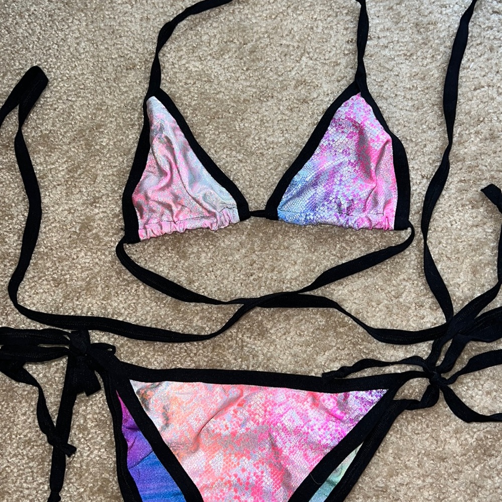 The LYTE Couture RAINBOW Bikini set